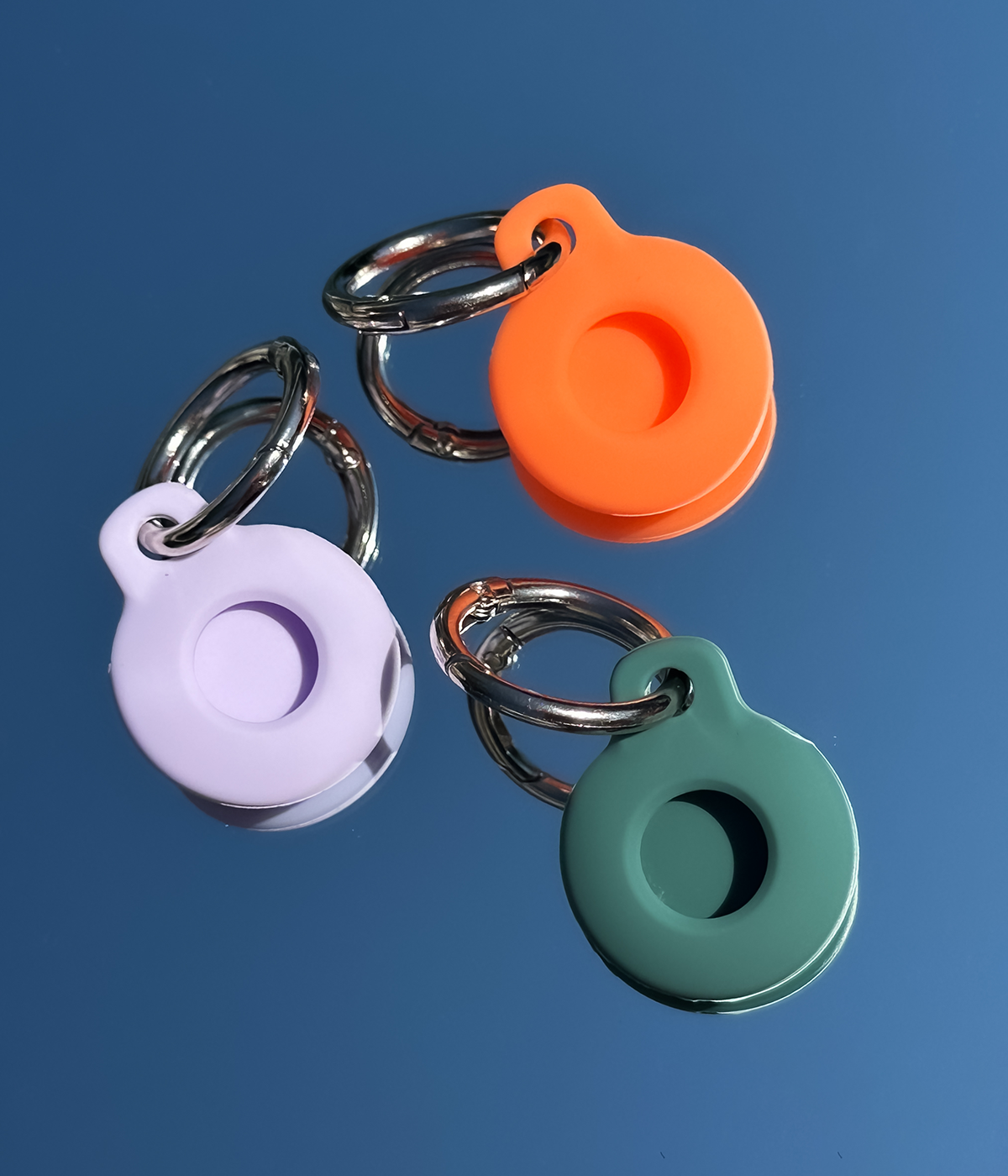 Pet AirTag Holder - Silicone Circle
