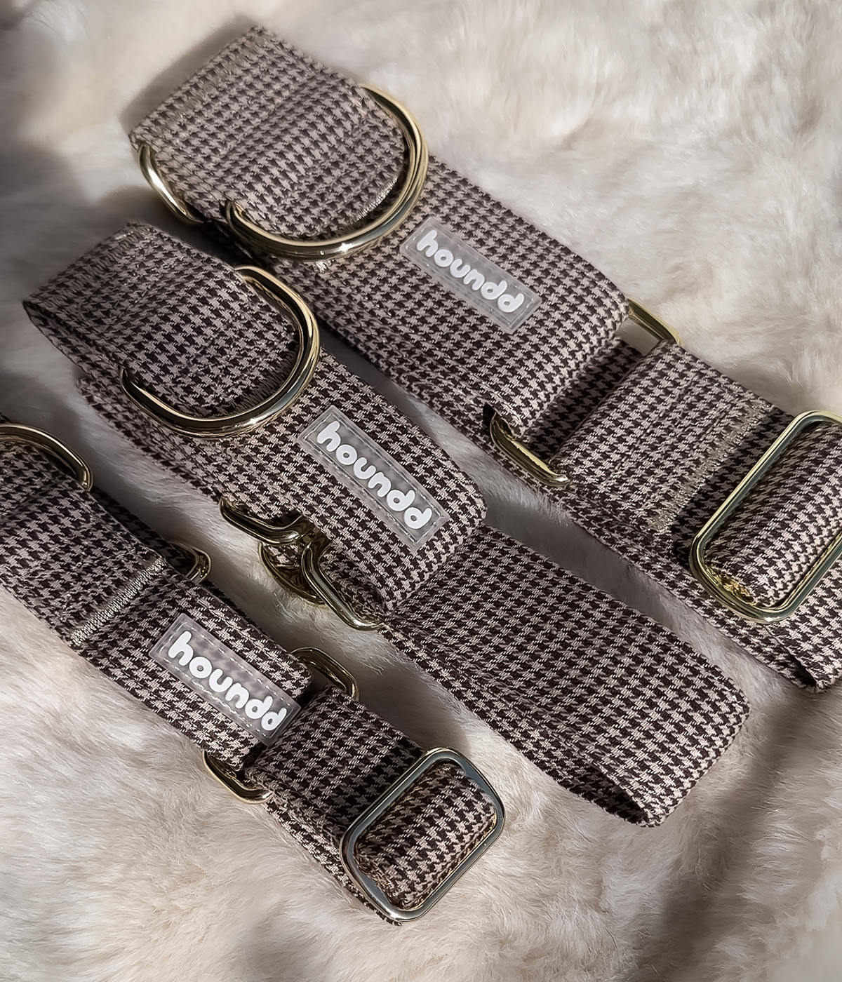 Martingale Collar - Hounddstooth