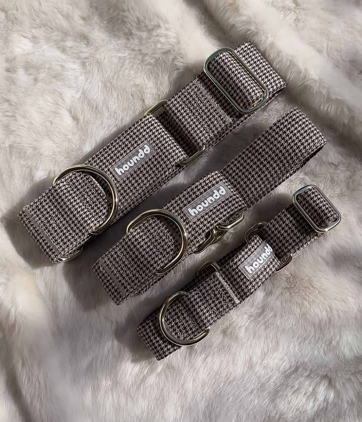 Martingale Collar - Hounddstooth