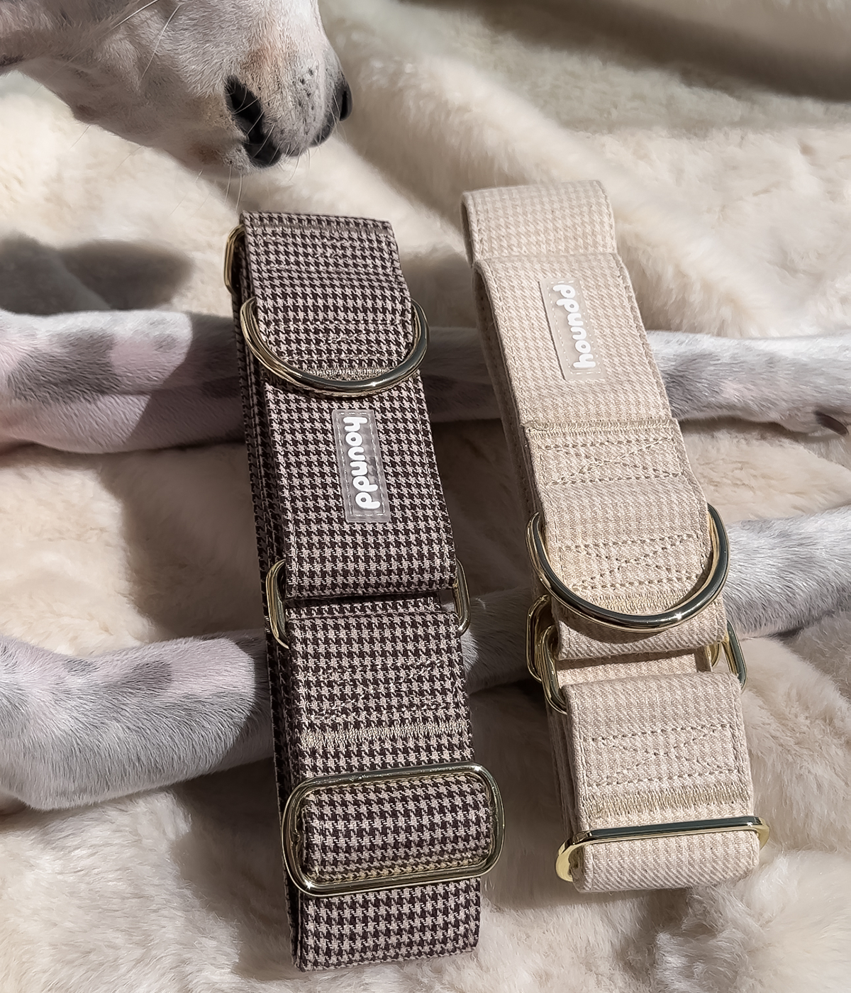 Martingale Collar - Hounddstooth