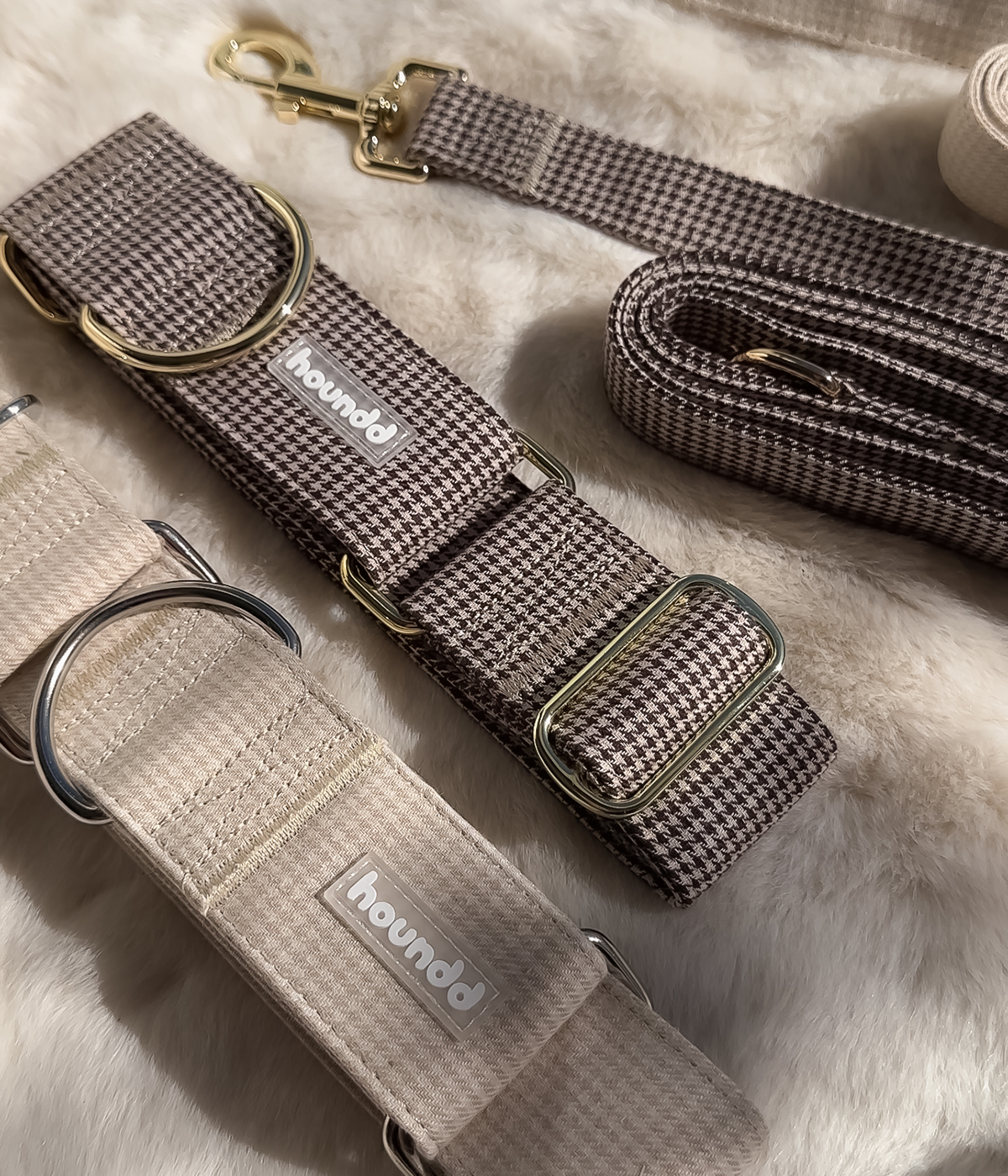 Martingale Collar - Hounddstooth