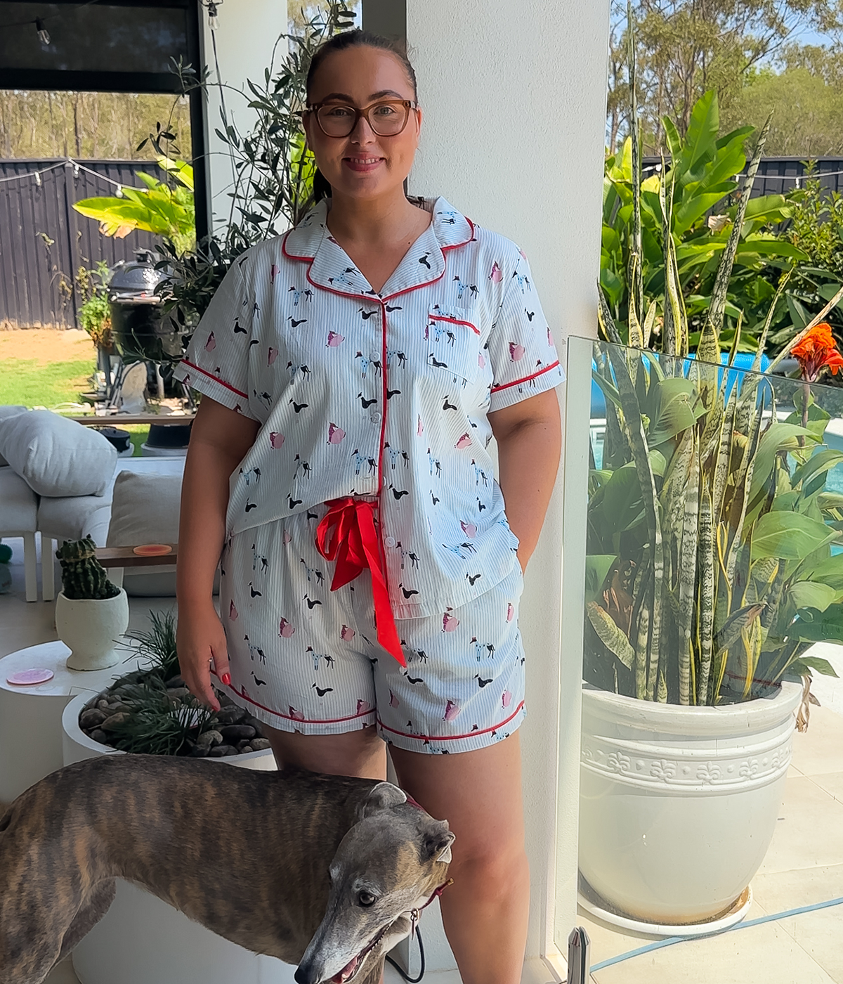 PJ Shorts - Houndd Print