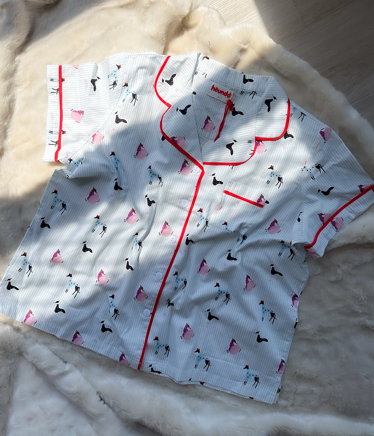 PJ Shirt - Houndd Print