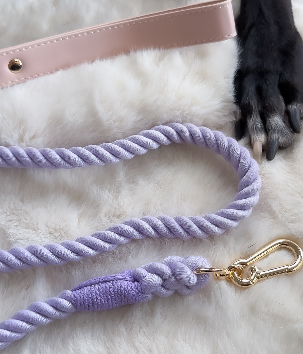 Twist Rope Dog Lead