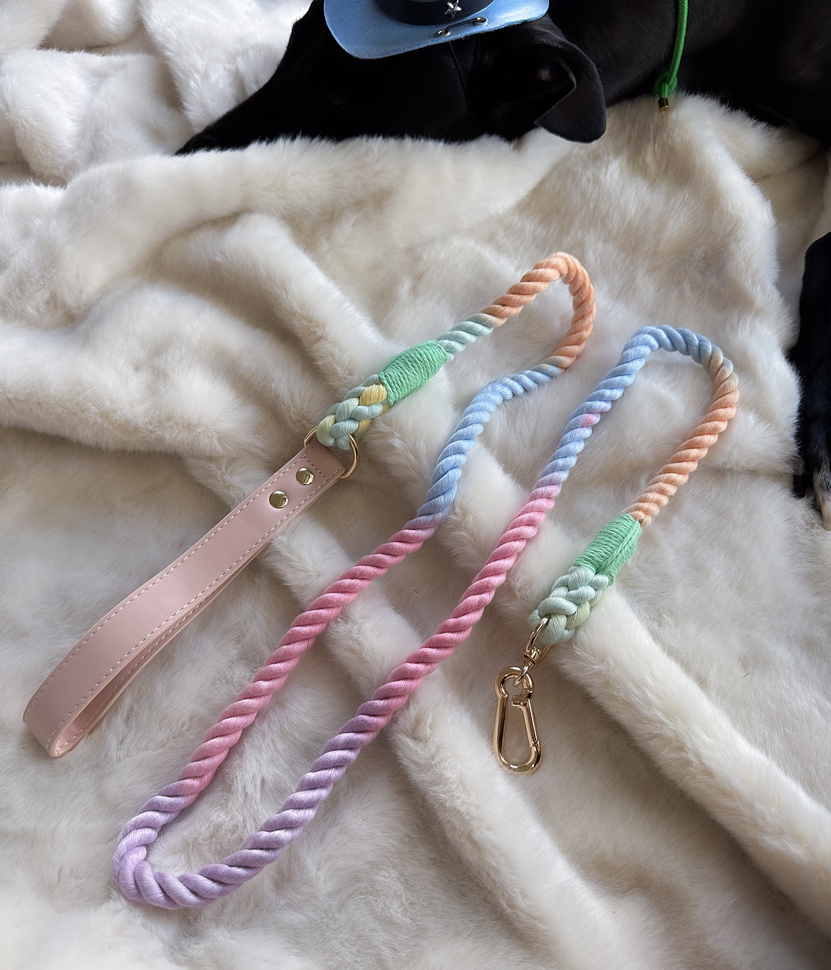 Twist Rope Dog Lead