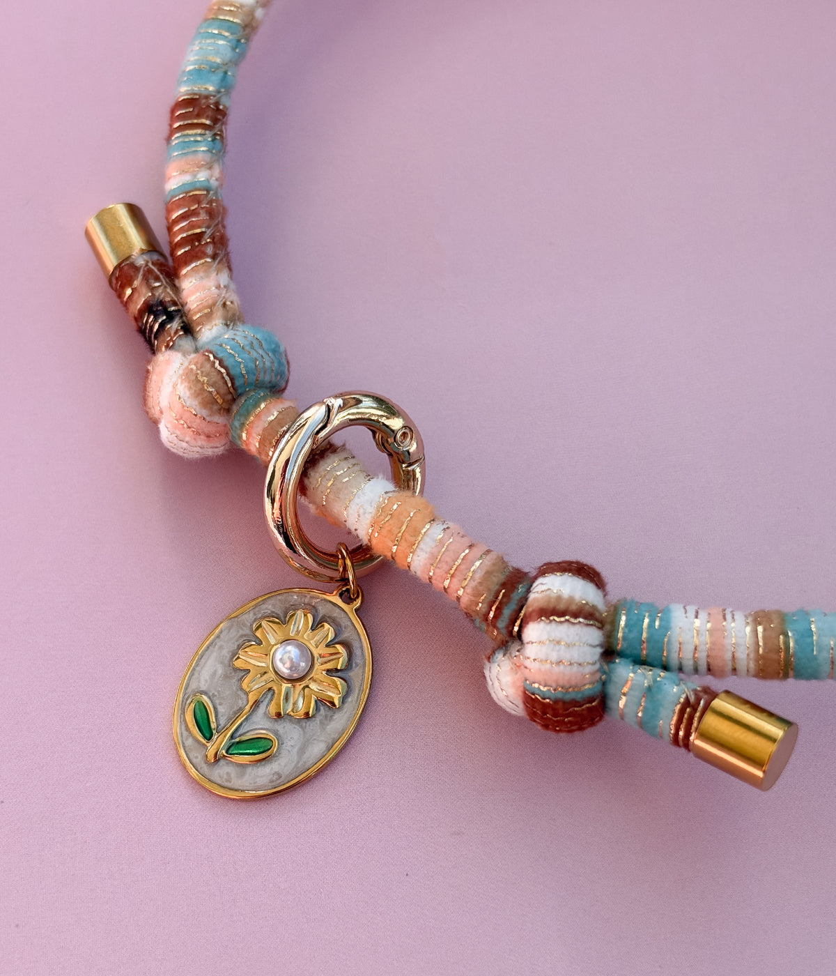 Daisy Pearl Charm