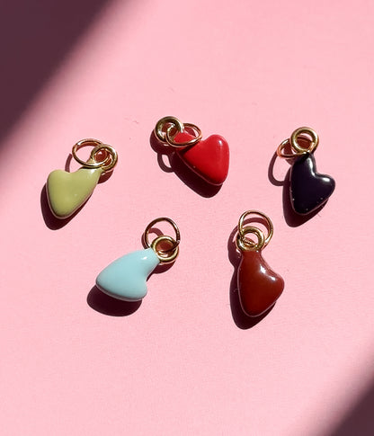 Drop Heart Charm