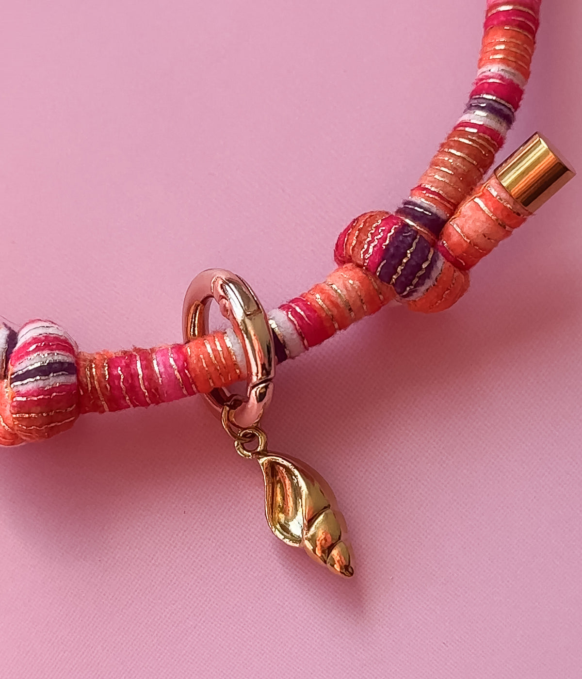 Golden Shell Charms