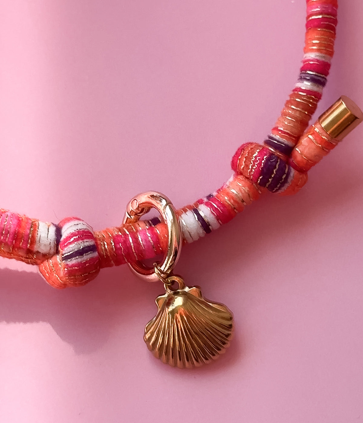 Golden Shell Charms
