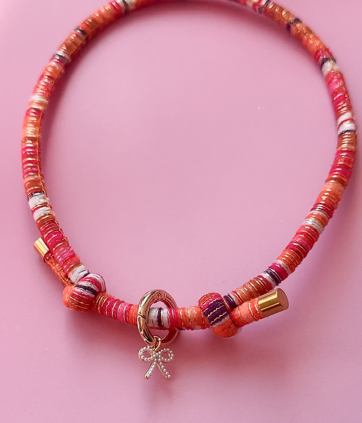Pearl Bow Charm