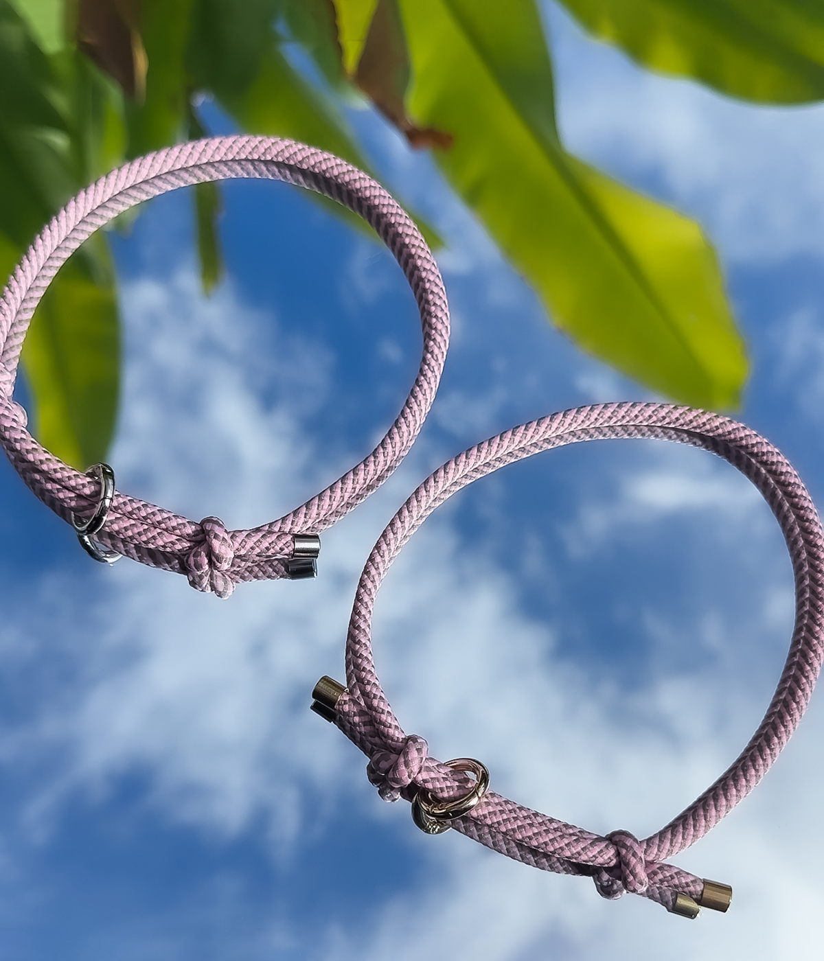 House Collar - Pink Marble