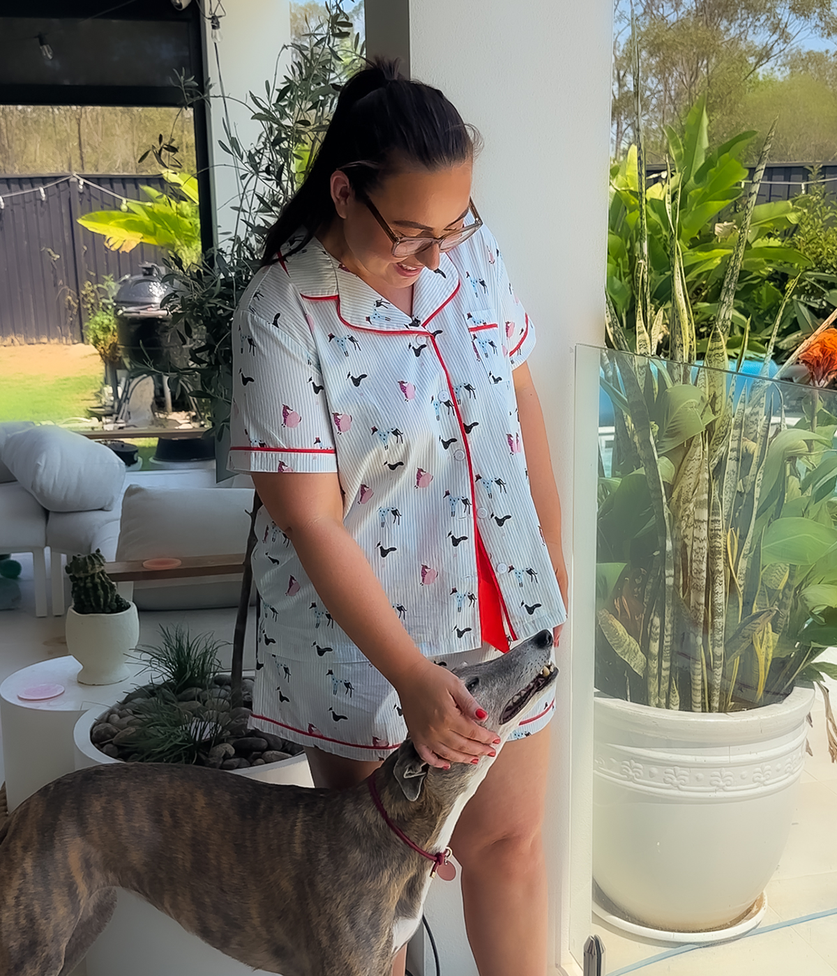PJ Shorts - Houndd Print