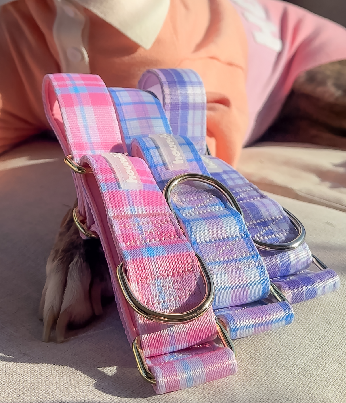 Martingale Collar - Plaid